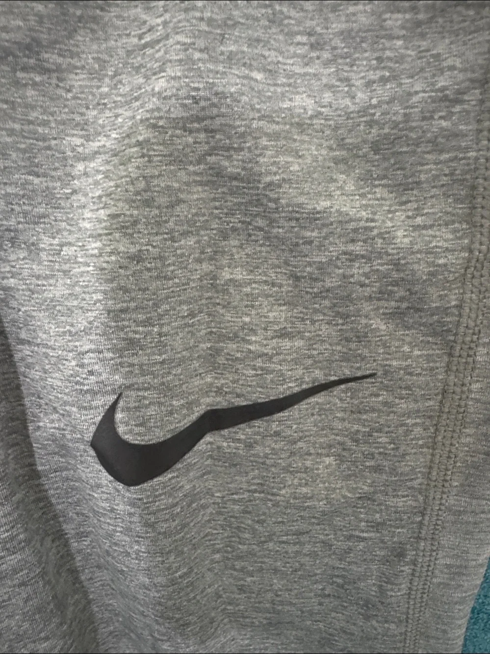Nike Men’s Grey Athletic cropped compression pants size medium